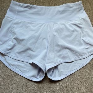 Lululemon hi-rise Speed Up shorts, 4”